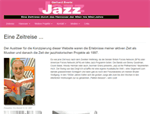 Tablet Screenshot of jazzbuch-hannover.de